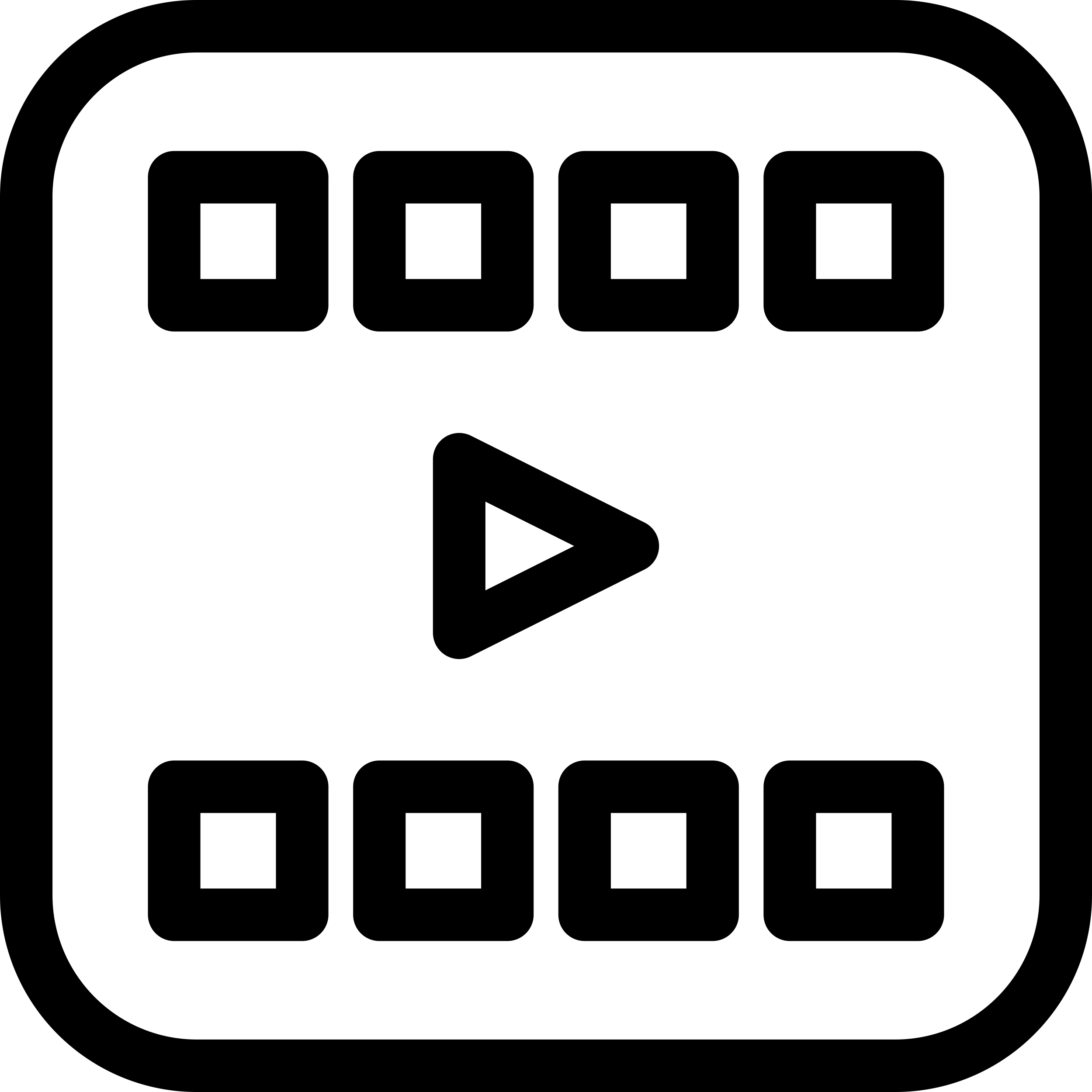 Play Video Button Silhouette Svg Vector Free Vectors